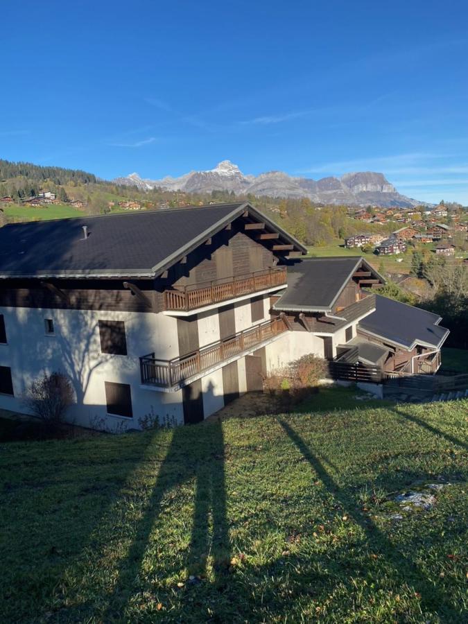 Megeve Le Sapin Bat A Leilighet Eksteriør bilde
