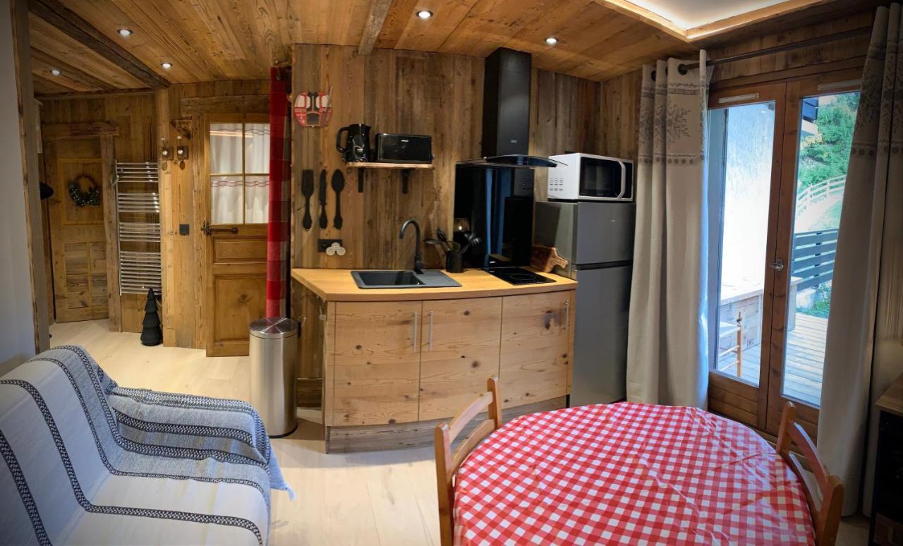 Megeve Le Sapin Bat A Leilighet Eksteriør bilde