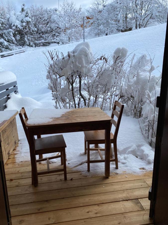 Megeve Le Sapin Bat A Leilighet Eksteriør bilde